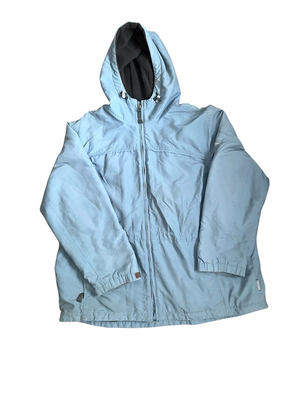 Vintage Pacific Trail Outdoor Wear Women’s Light Blue Hooded Winter Jacket XXL